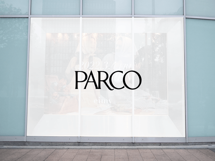 福岡PARCO 本館渡辺通大ウィンドウ
