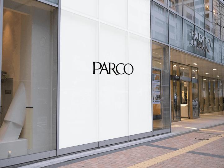 福岡PARCO 新館明治通りガラス面シート