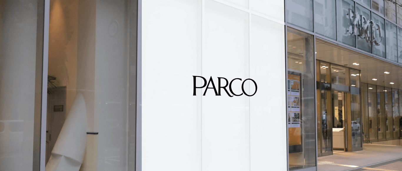 福岡PARCO 新館明治通りガラス面シート