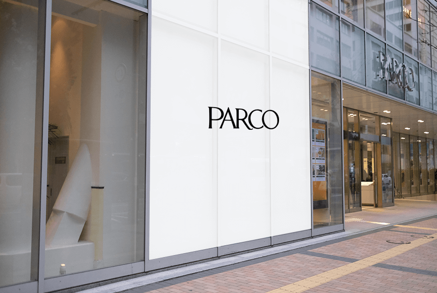 福岡PARCO 新館明治通りガラス面シート