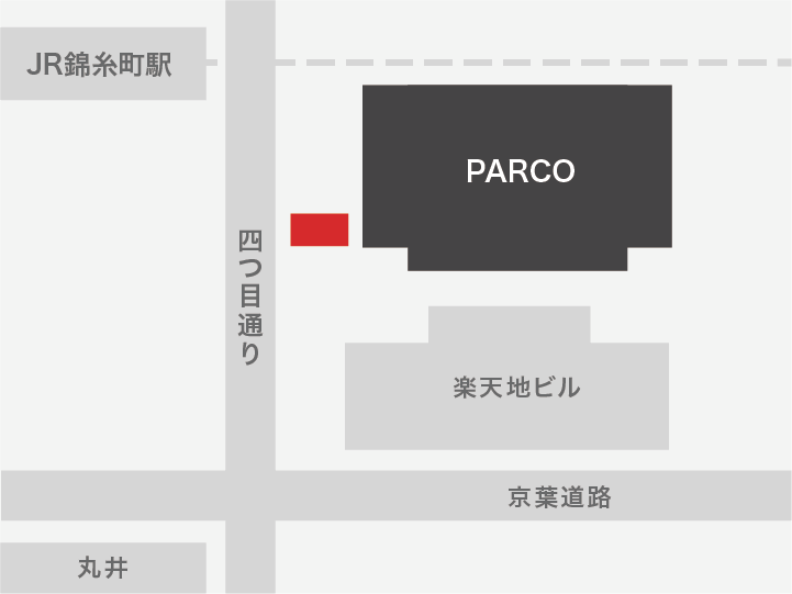 錦糸町PARCO 1F楽天地イベントスペースⒶ