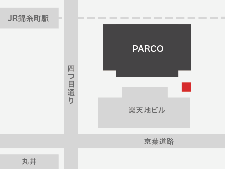 錦糸町PARCO 1F楽天地イベントスペースⒷ