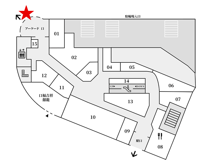 仙台PARCO PARCO1/1F アーケード口イベントスペース