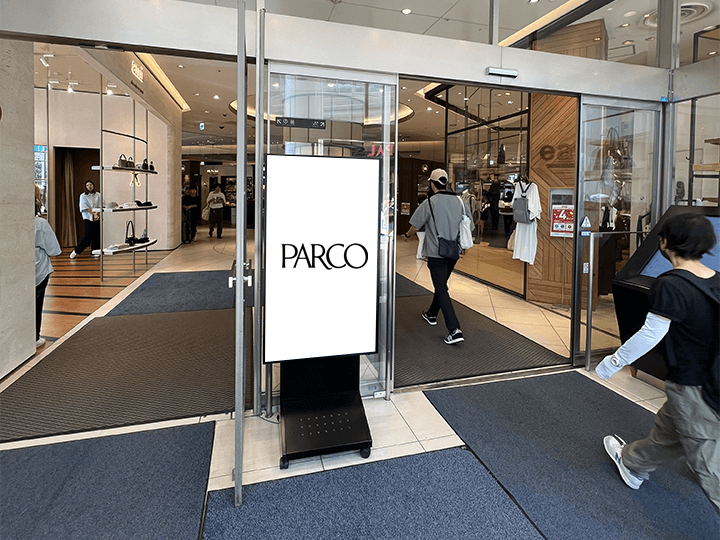 仙台PARCO PARCO1/出入口 デジタルサイネージ
