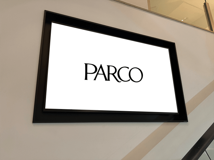 仙台PARCO PARCO1/エスカレーター層間 デジタルサイネージ
