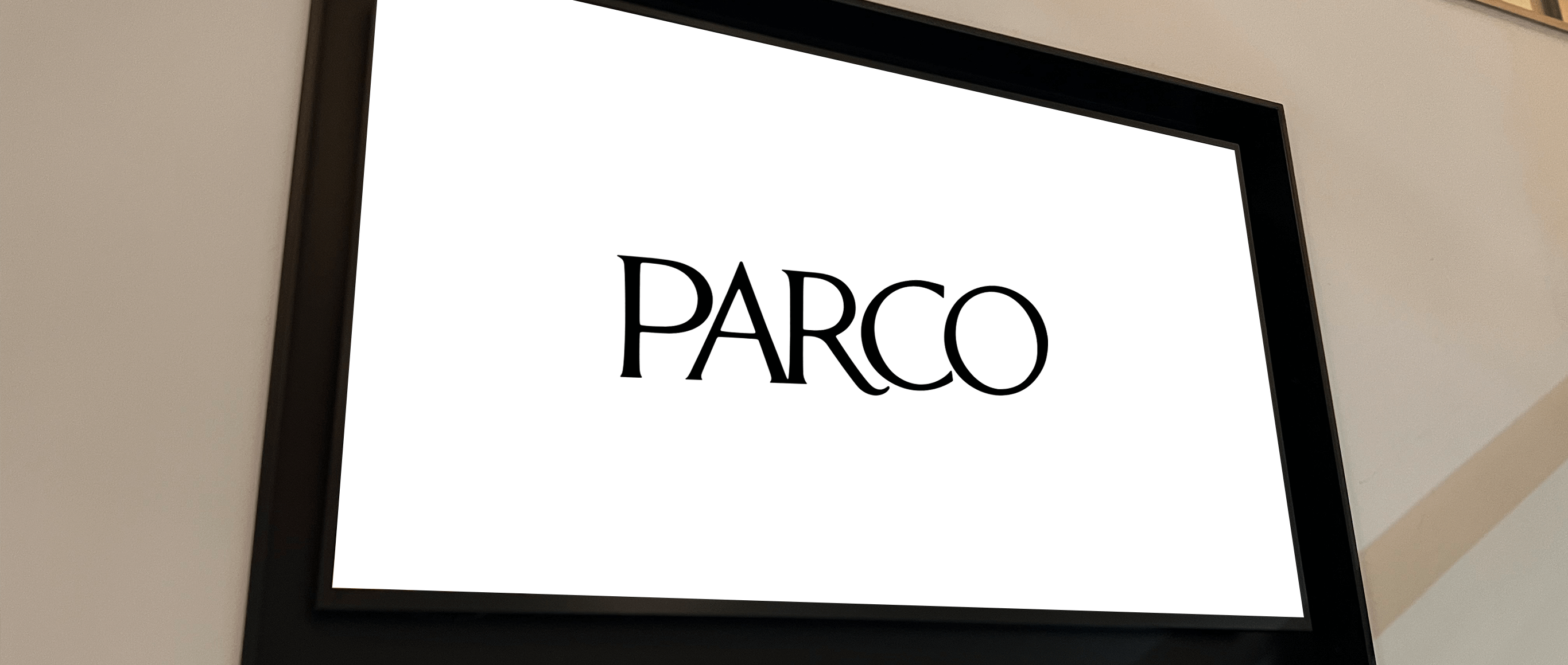 仙台PARCO PARCO1/エスカレーター層間 デジタルサイネージ