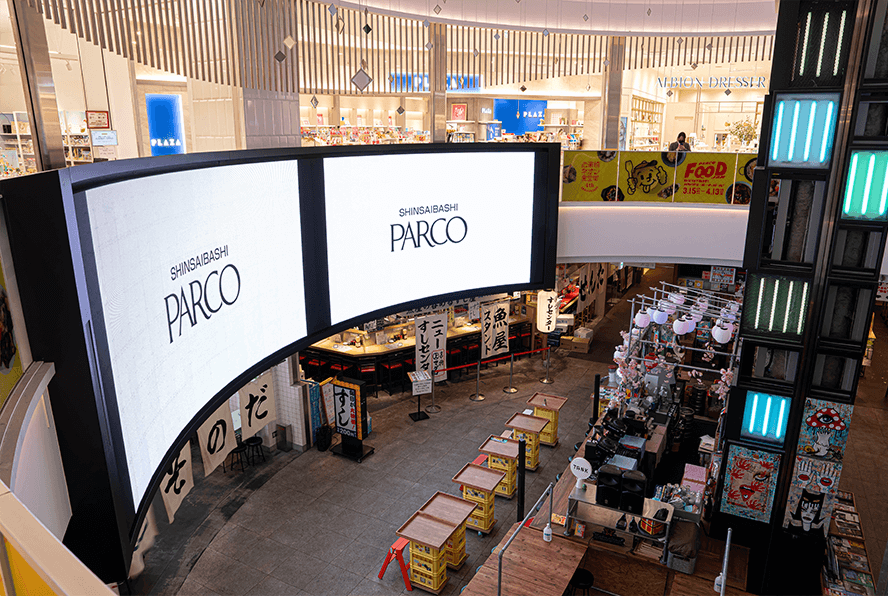 心斎橋PARCO B２F 心斎橋パルコビッグビジョン